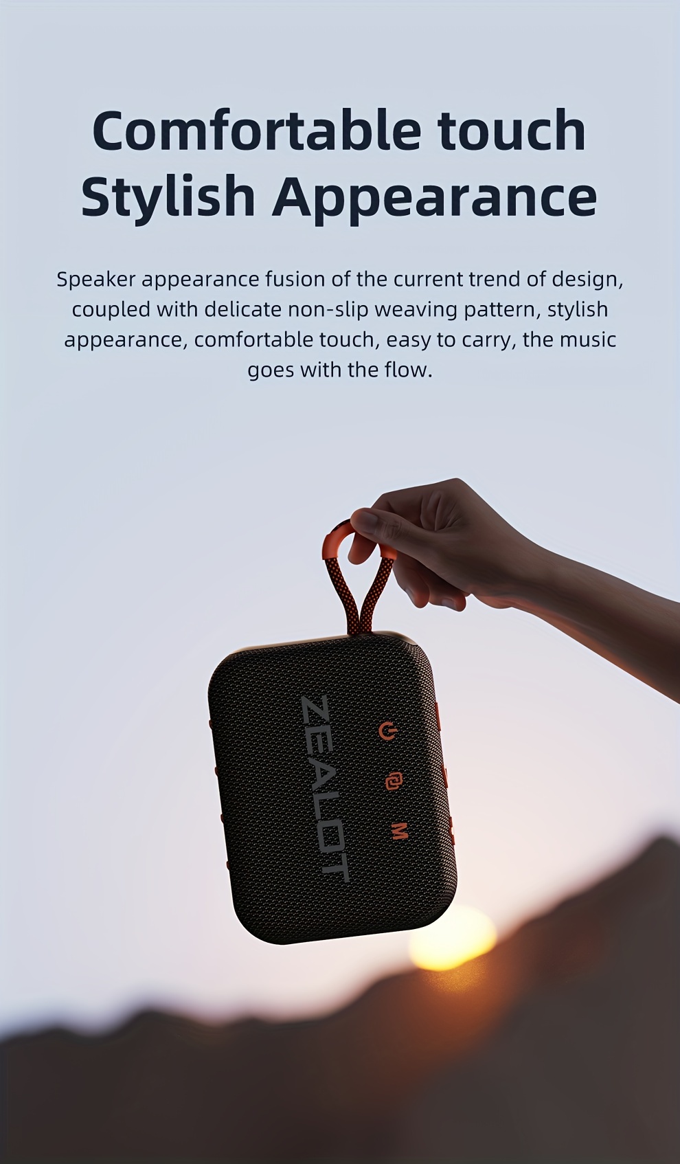   s75 10w wireless speaker outdoor portable heavy   3000mah long   8 hour gaming time with loud   supports phones tablets tvs compatible with memory cards tws series hands free calling supports phone tablet tv Product details 5