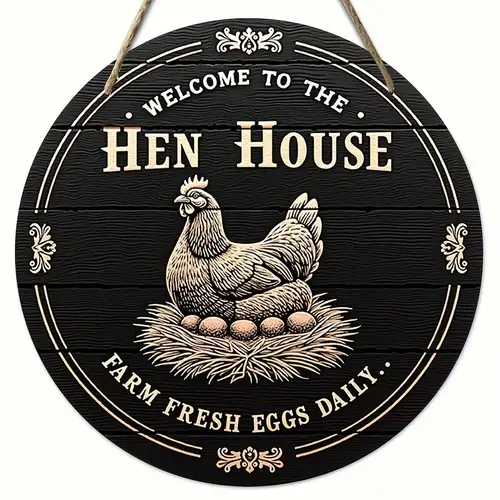 Welcome Rooster Sign Farmhouse Chicken Wall Art Front Door Porch Hen Home Decor Welcome Rooster Sign Farmhouse Chicken Wall Art Front Door Porch Hen Home Decor