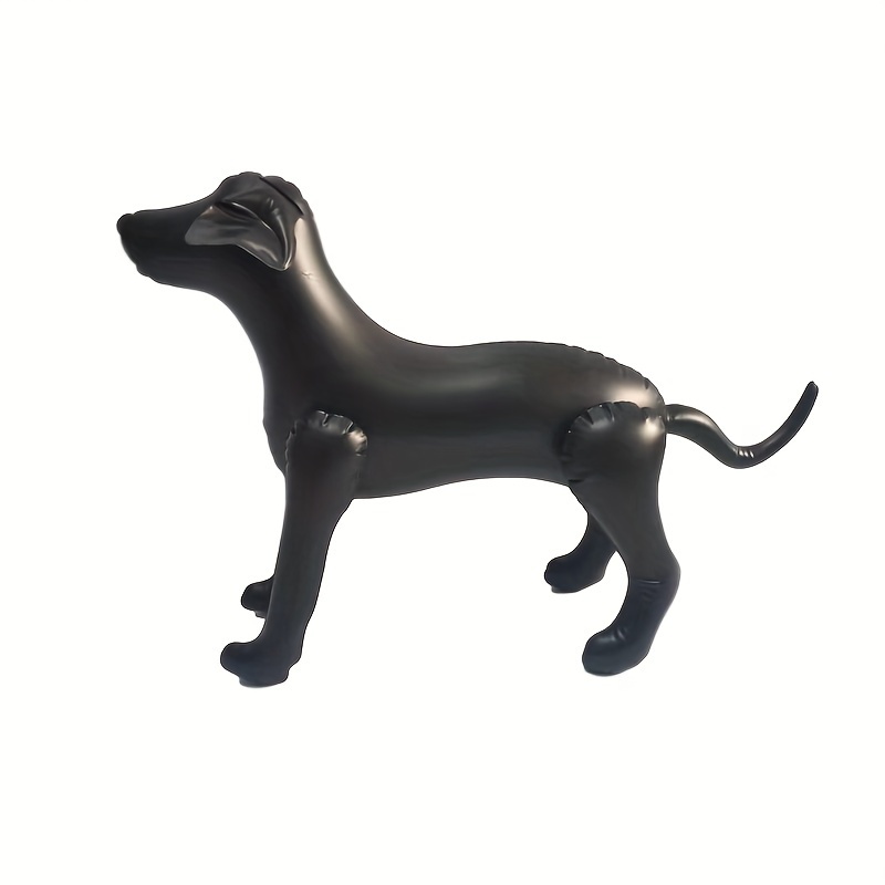 An Inflatable Dog Costume Model Prop