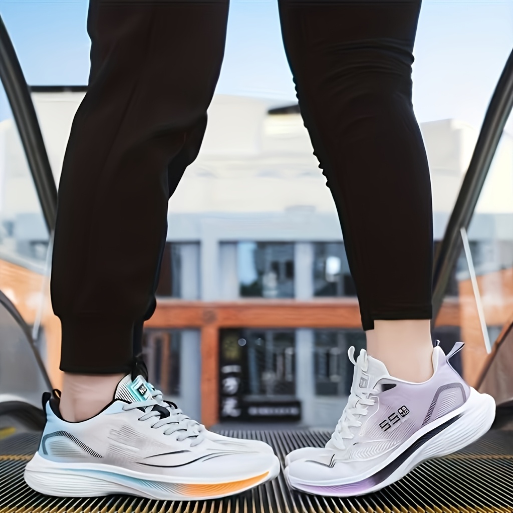 Chaussures Sport Respirantes Femme — Légères & Colorées Chaussures de sport respirantes en maille pour femmes, chaussures de course, chaussures décontractées, adaptées au fitness, adaptées au printemps et à l