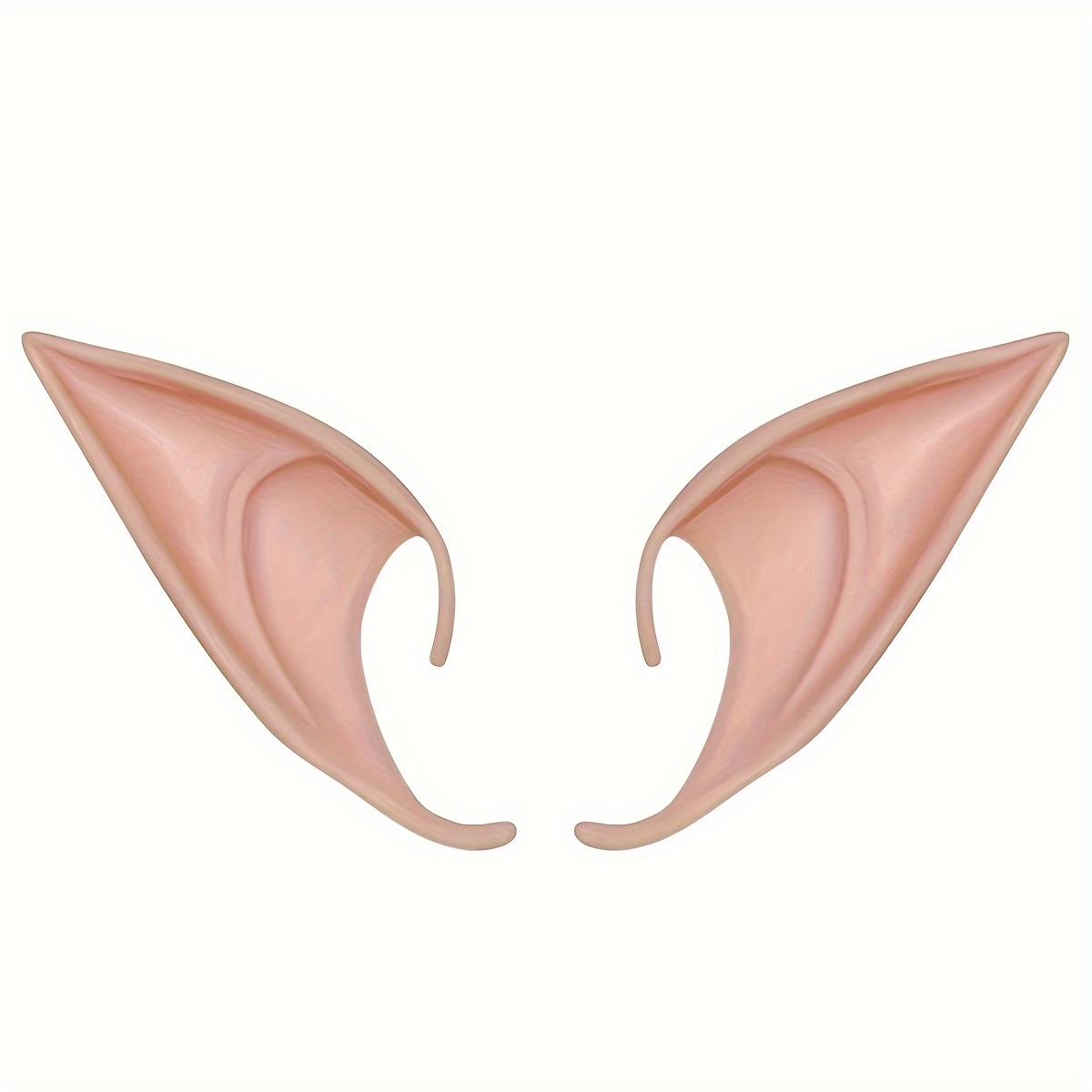 Image of 2/4/8pcs Halloween Elf Ears Cosplay Costume Hair Additions For Women, Suitable For Holiday Performances And As Headwear Gifts For