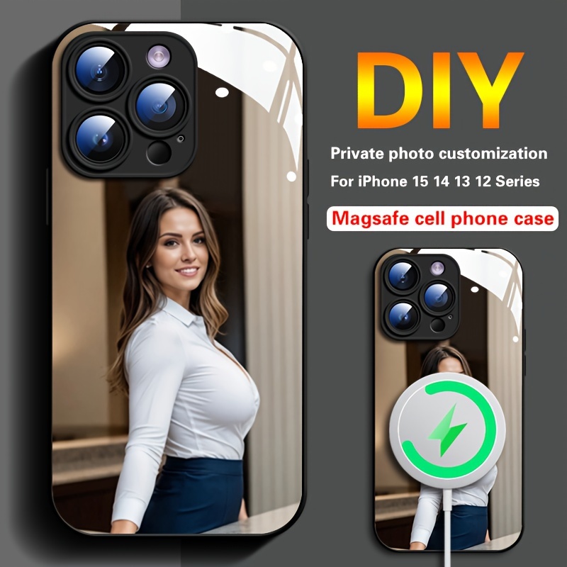 

Diy Phone For Iphone16/16pro/16plus/16promax/15/14/13/12 Customization And -end Tempered