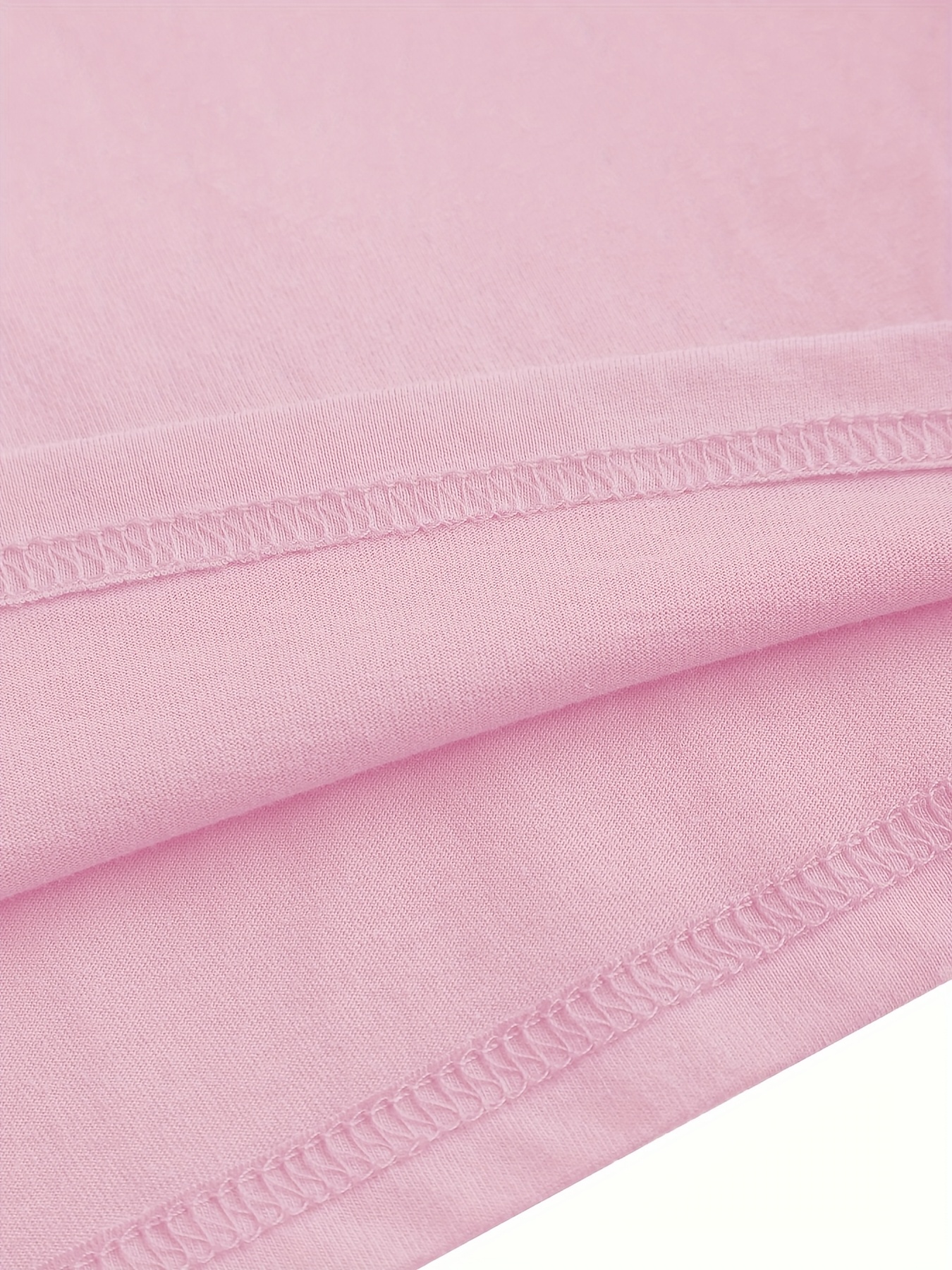 Women'S Plus Size Casual V-Neck T-Shirt, Polyester 95.0% Spandex 5.0%, Solid Color Knit Fabric, Retro Vacation Style Short Sleeve Tee for Spring/Summer, Ladies T Shirts