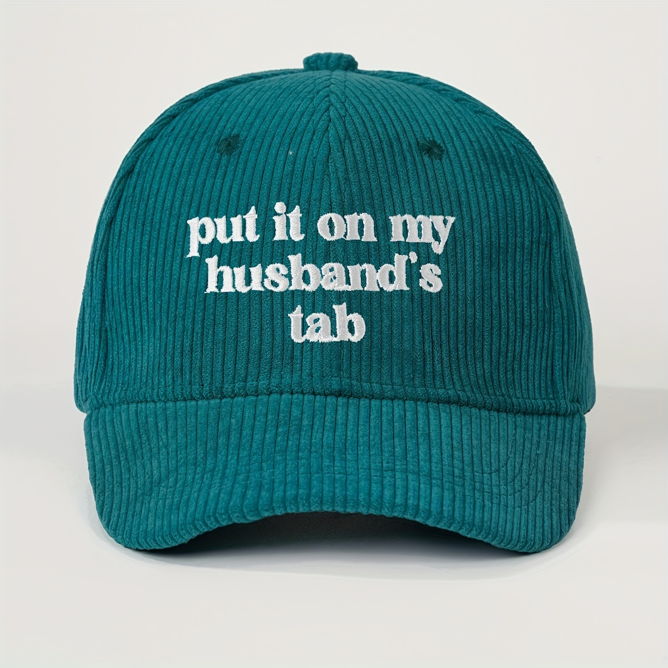 Embroidered Baseball Cap with Fun Quote, Adjustable