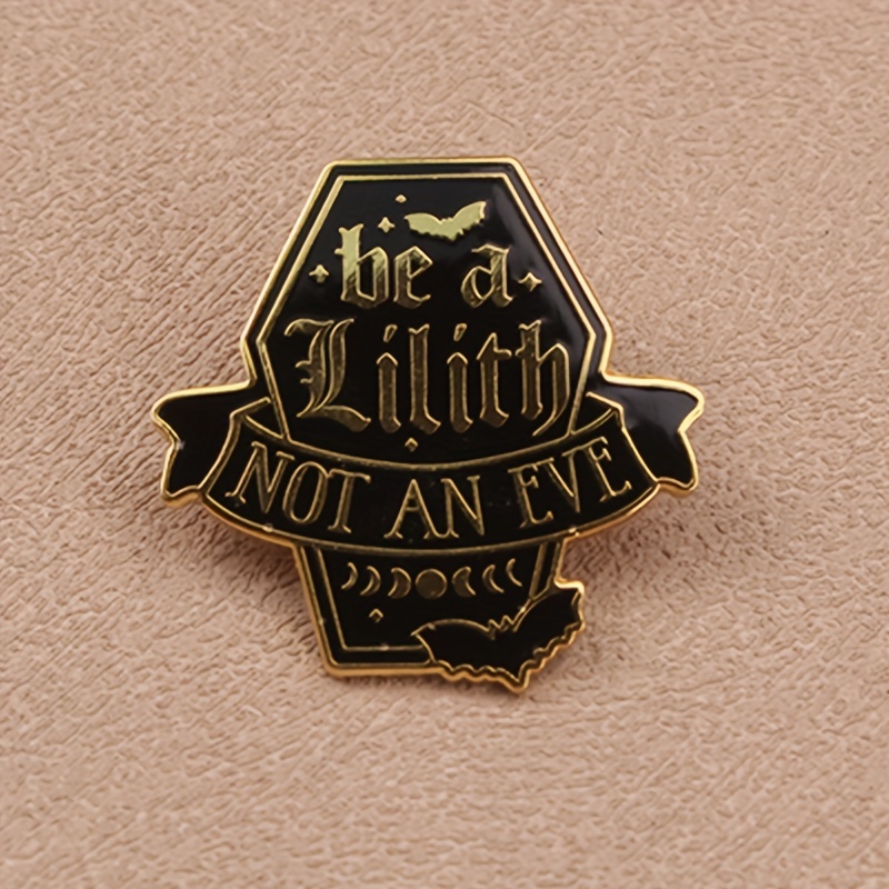 Vampire Love Bed Coffin Badge