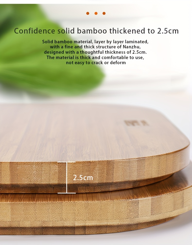 2 in 1 premium bamboo cutting board     and easy to clean for effortless meat and vegetable preparation   essential for holidays and everyday use details 3