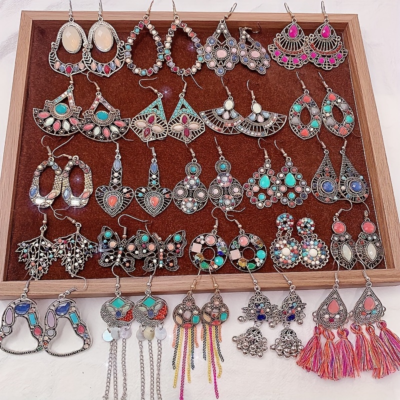 

20 Of New Chinese Ethnic Ear Ornaments