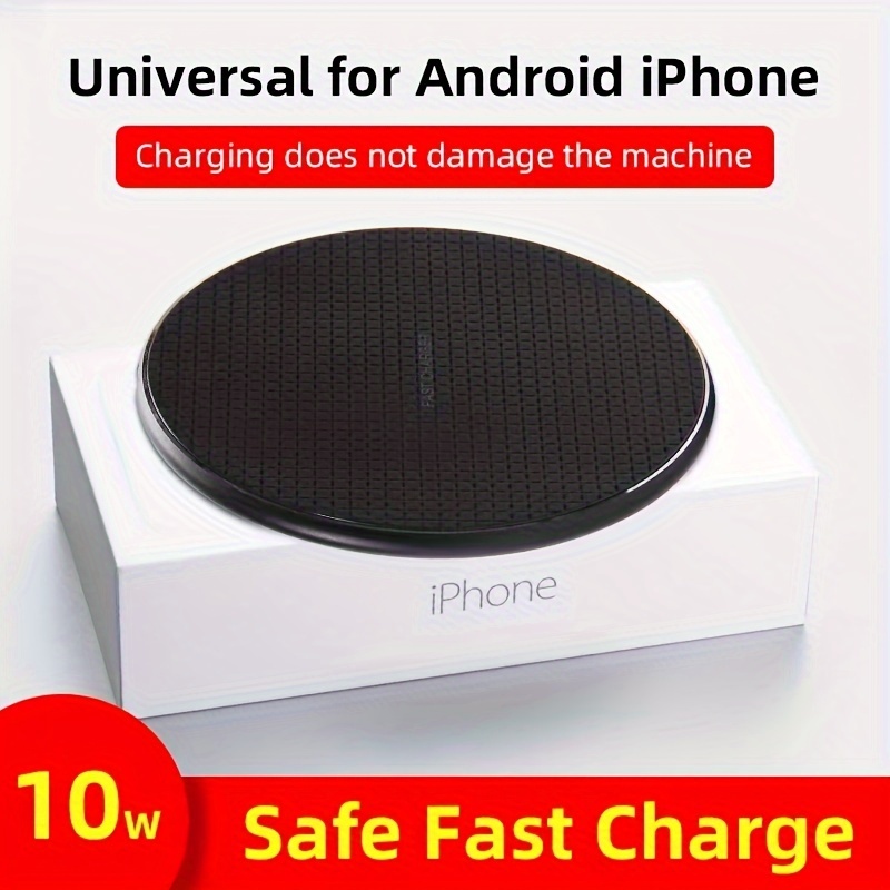

10w Fast Wireless Charger For Iphone 15/14/13/12 /11/xr/xsmaxs/x/ 8 Plus & Samsung Galaxy: Usb Compatible, Lightweight Design, Wireless Charging, Usb Power, 36v Or Below Voltage, No Battery Included