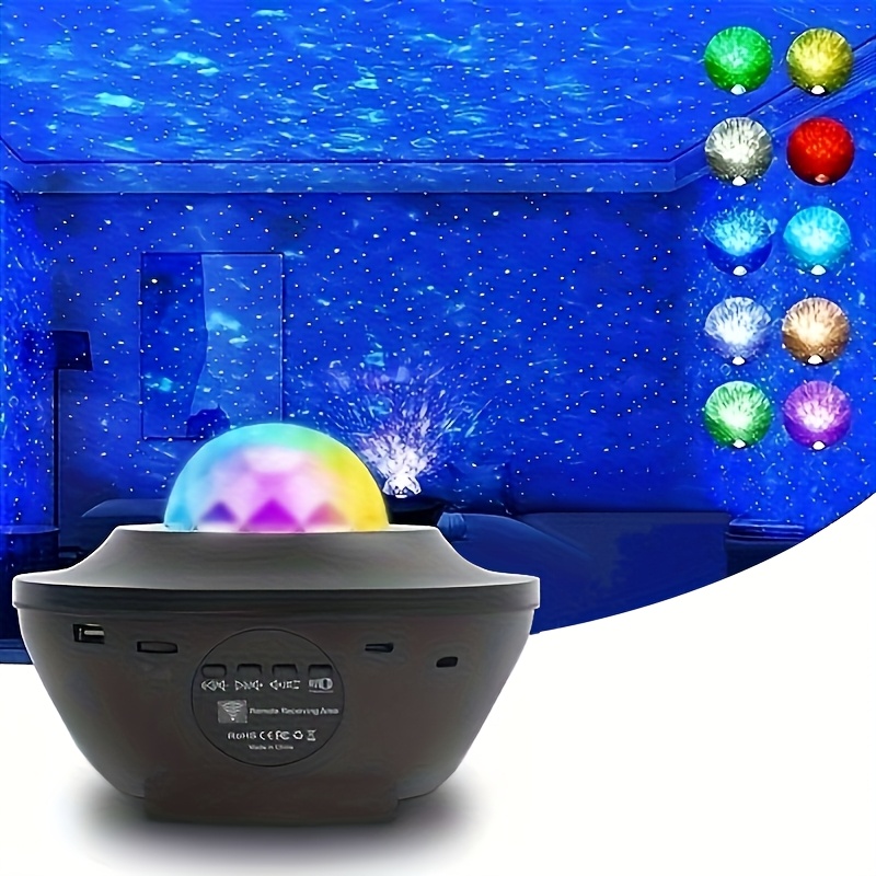 TEMU Targetone 1pc Night Light, Night Light With For Galaxy Projector Night Light Projector Suitable For Birthdays Room Decoration Home Theater