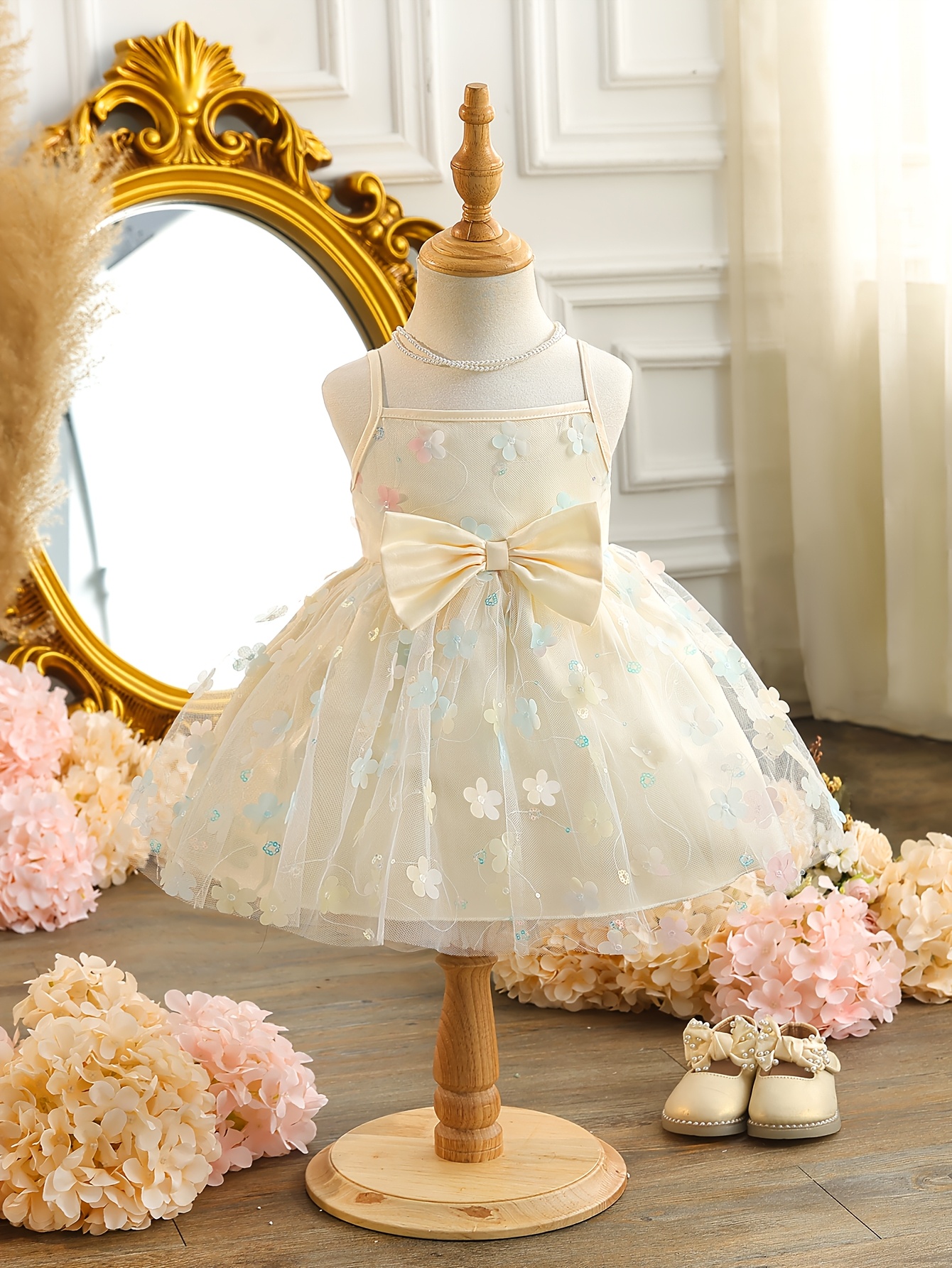 green emerald velvet dress The Lucy: Heirloom Silly Goose Birthday Dress – Cora and Violet main image 1