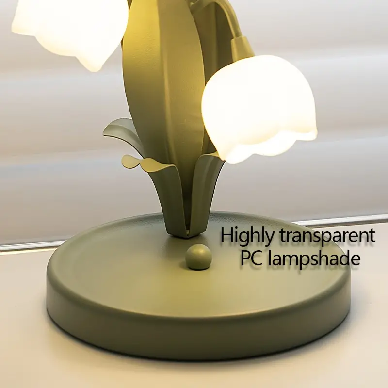 1pc bedroom bedside table lamp floral flowers rustic table lamp modern minimalist living room dining room ambient lamp study room desk table lamp night lamps hotel b b decoration sample room lamp home lighting table lamps details 8