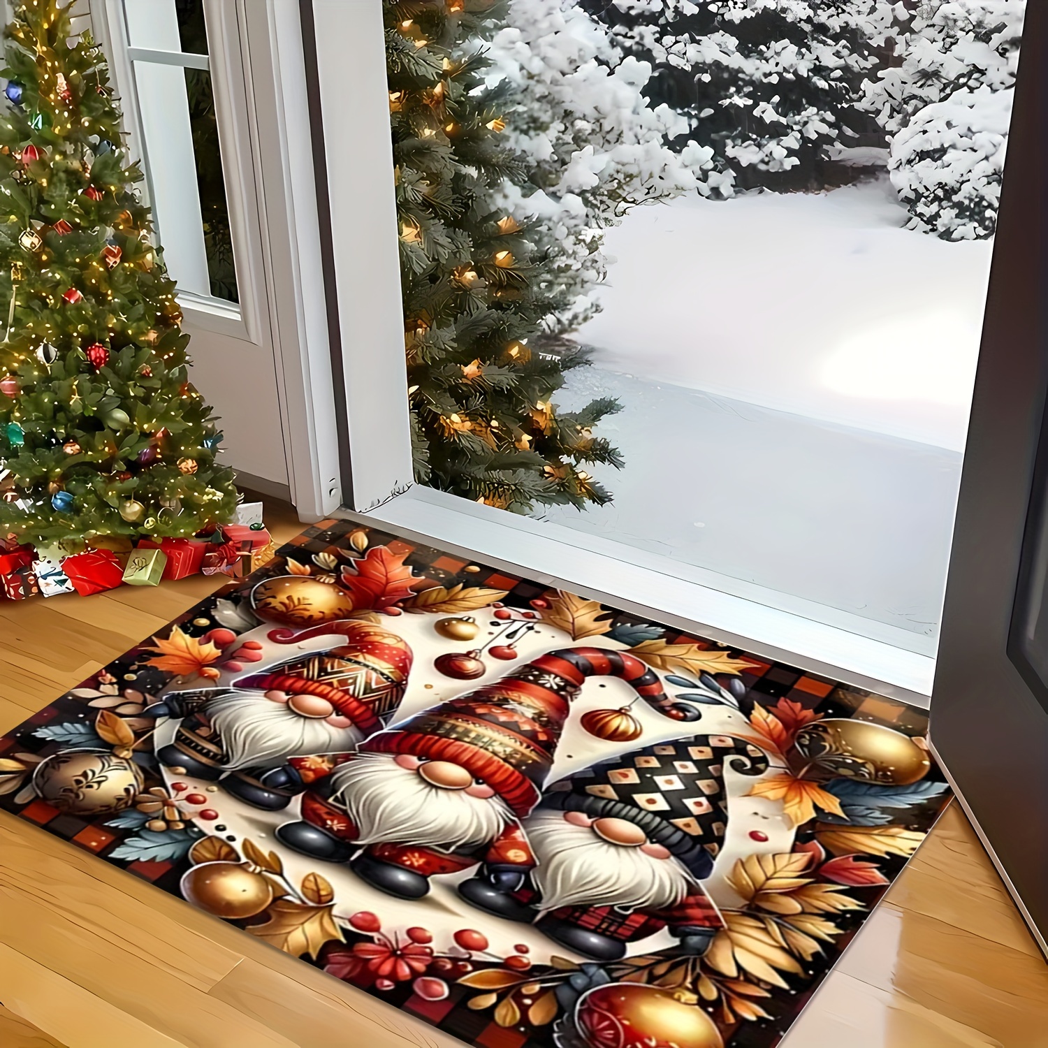 

Santa Christmas - , & Washable Rug For / Use, For Rvs, Laundry , Bathrooms & Decor