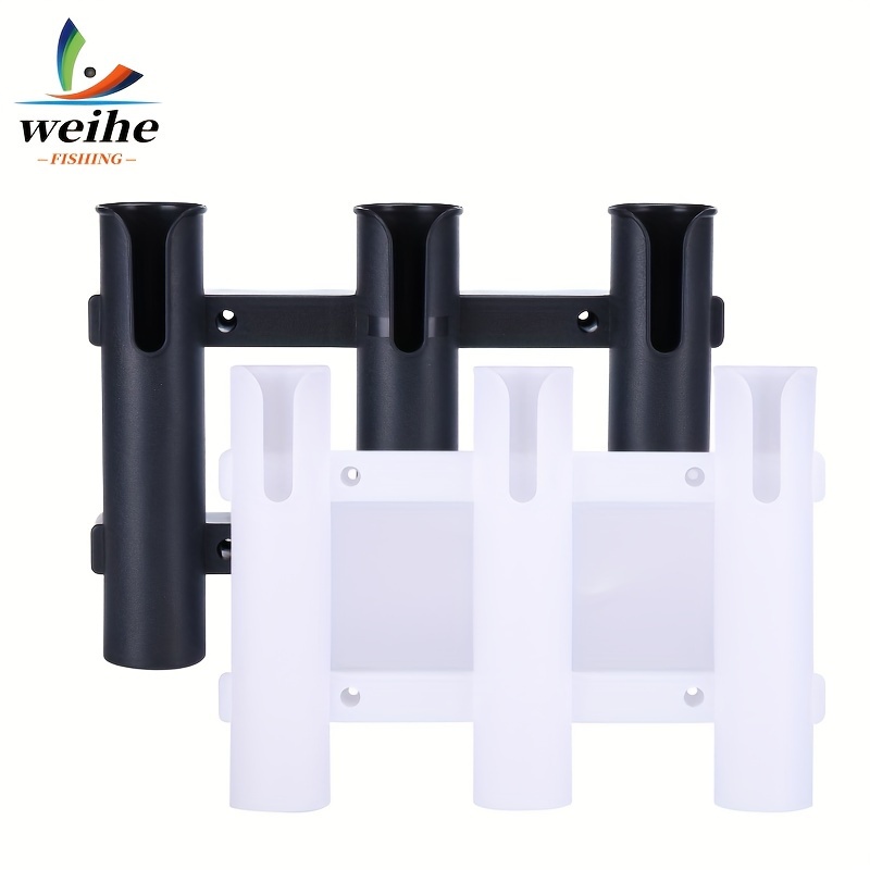 

Weihe Fishing Triple Rod Holder - Pp Material, 12.2"x9.8", Ideal For Boat & Sea Fishing