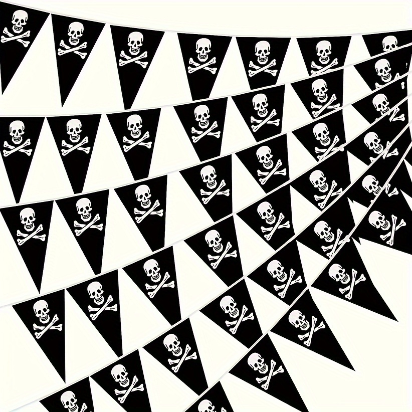 10pcs Pirate Eye Patches Perfect For Halloween Captain Costumes