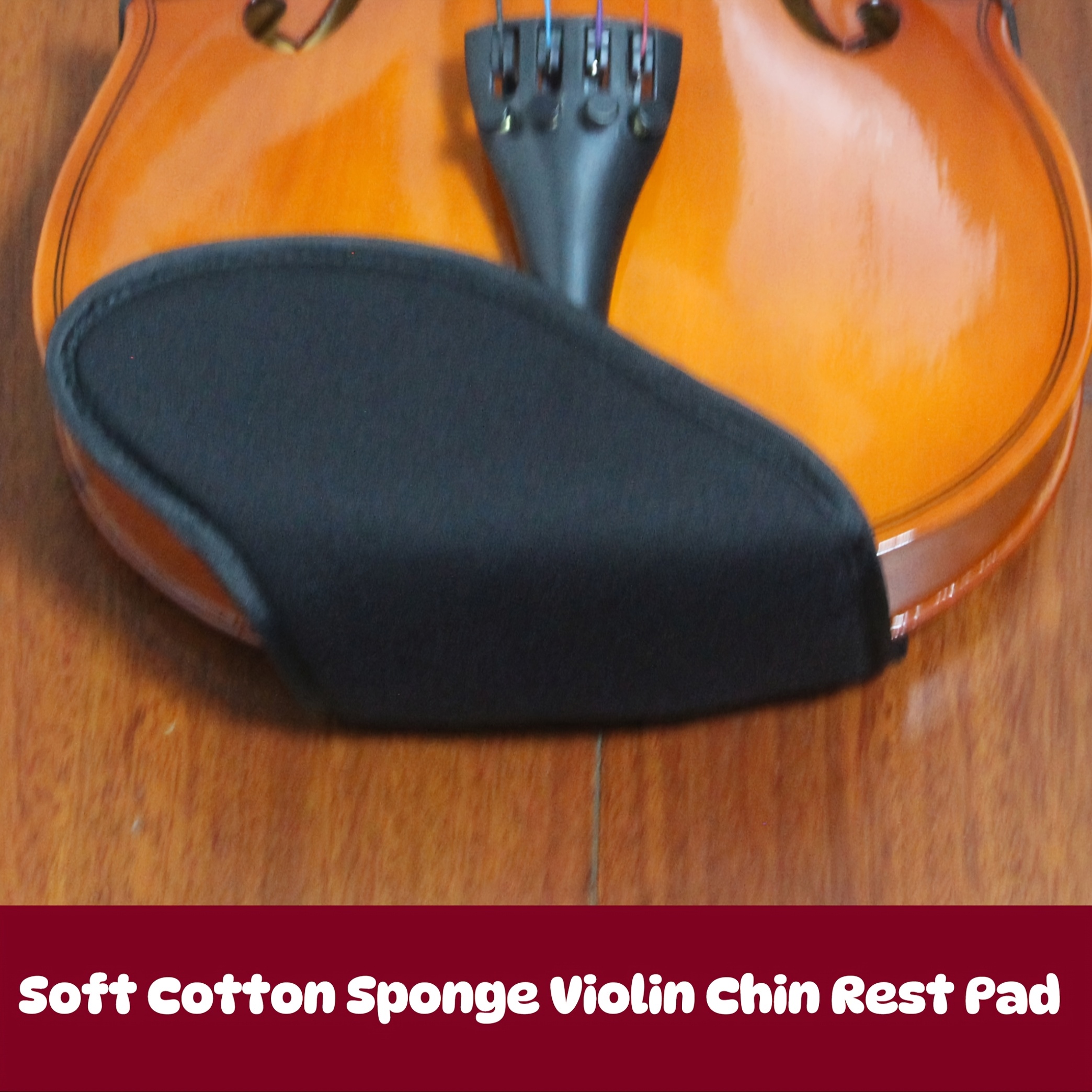 Chinrest Cover Violin Full Size Large Chin Rest Pad Pure Cotton Perfect