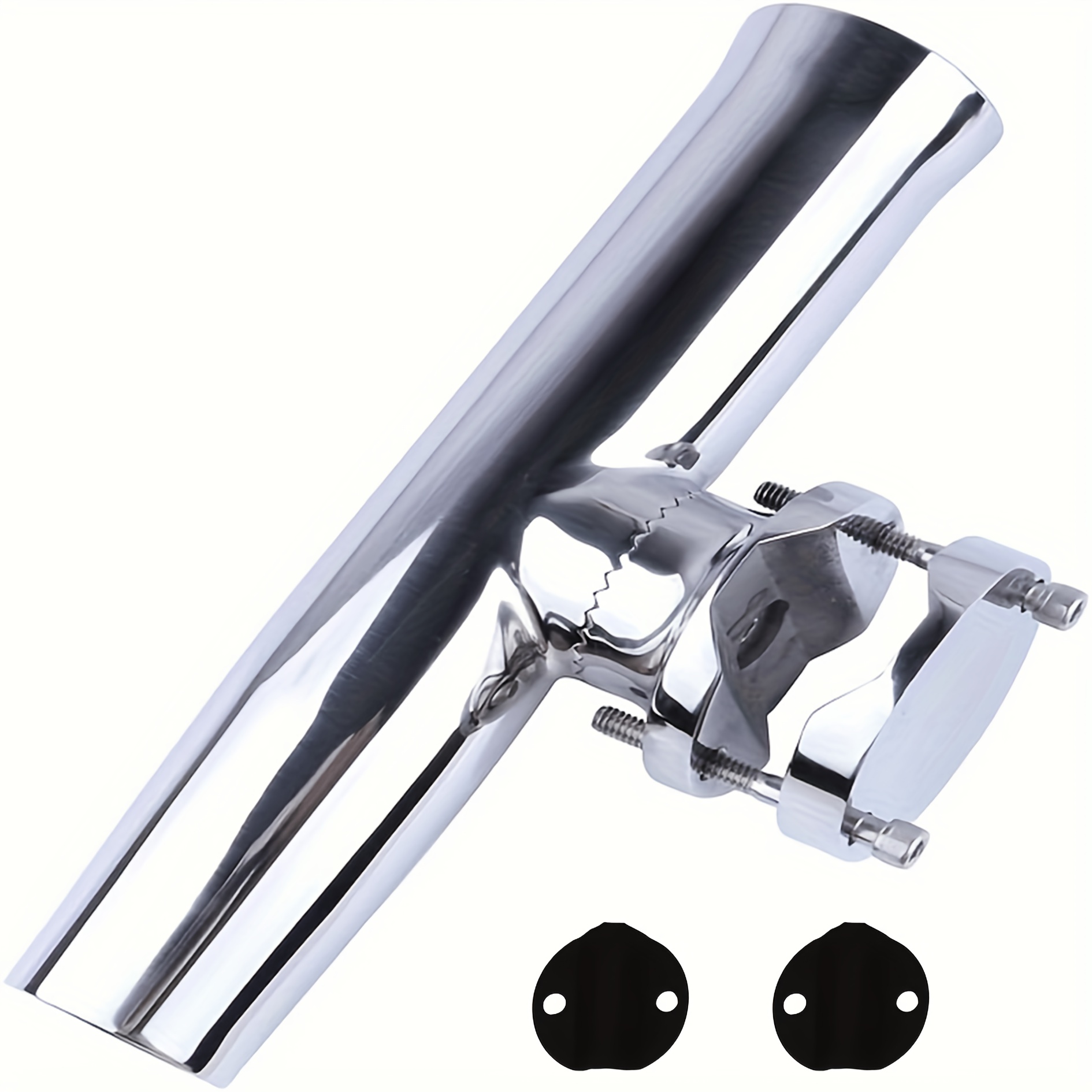 Image of Marine Grade Stainless Steel Fishing Rod Holder For Tube 1-1/4" And 2" For Boat