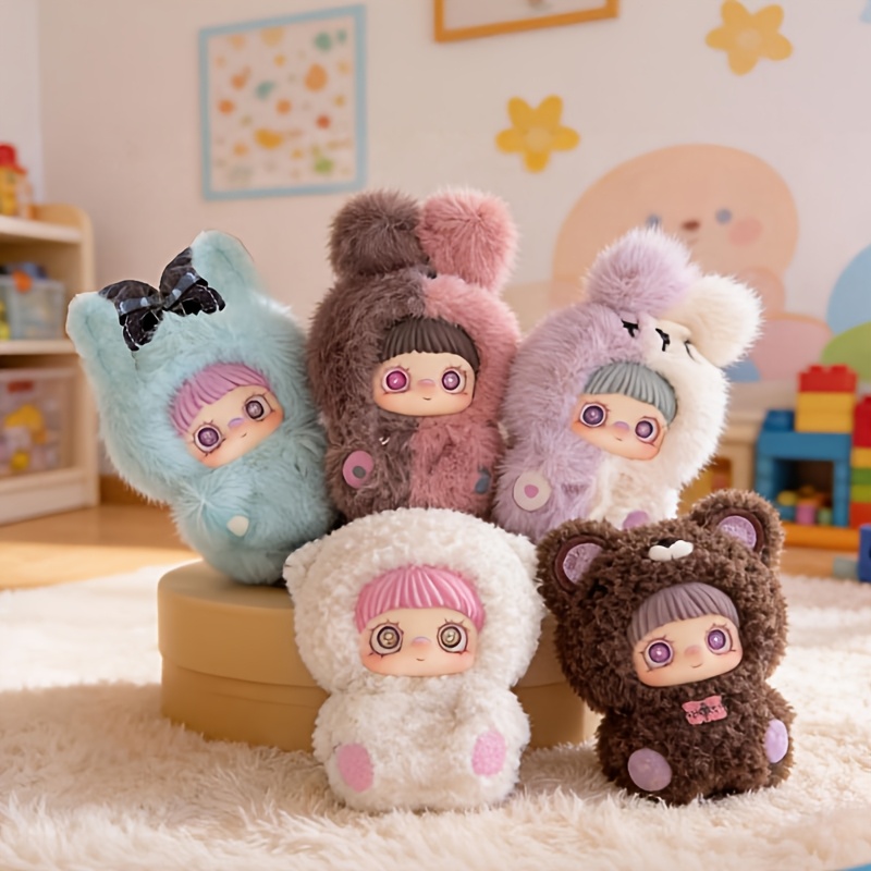Image of 1pc Figure Doll - Multi-style & Color Collectible Toys Suitable For Christmas Birthday Gifts, Themed Chibi Characters With Neutral Tones For &, Gifts For