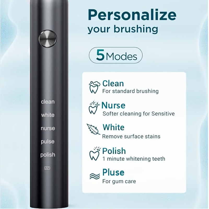 IP67 Electric Toothbrush, Fully Automatic Whitening Toothbrush