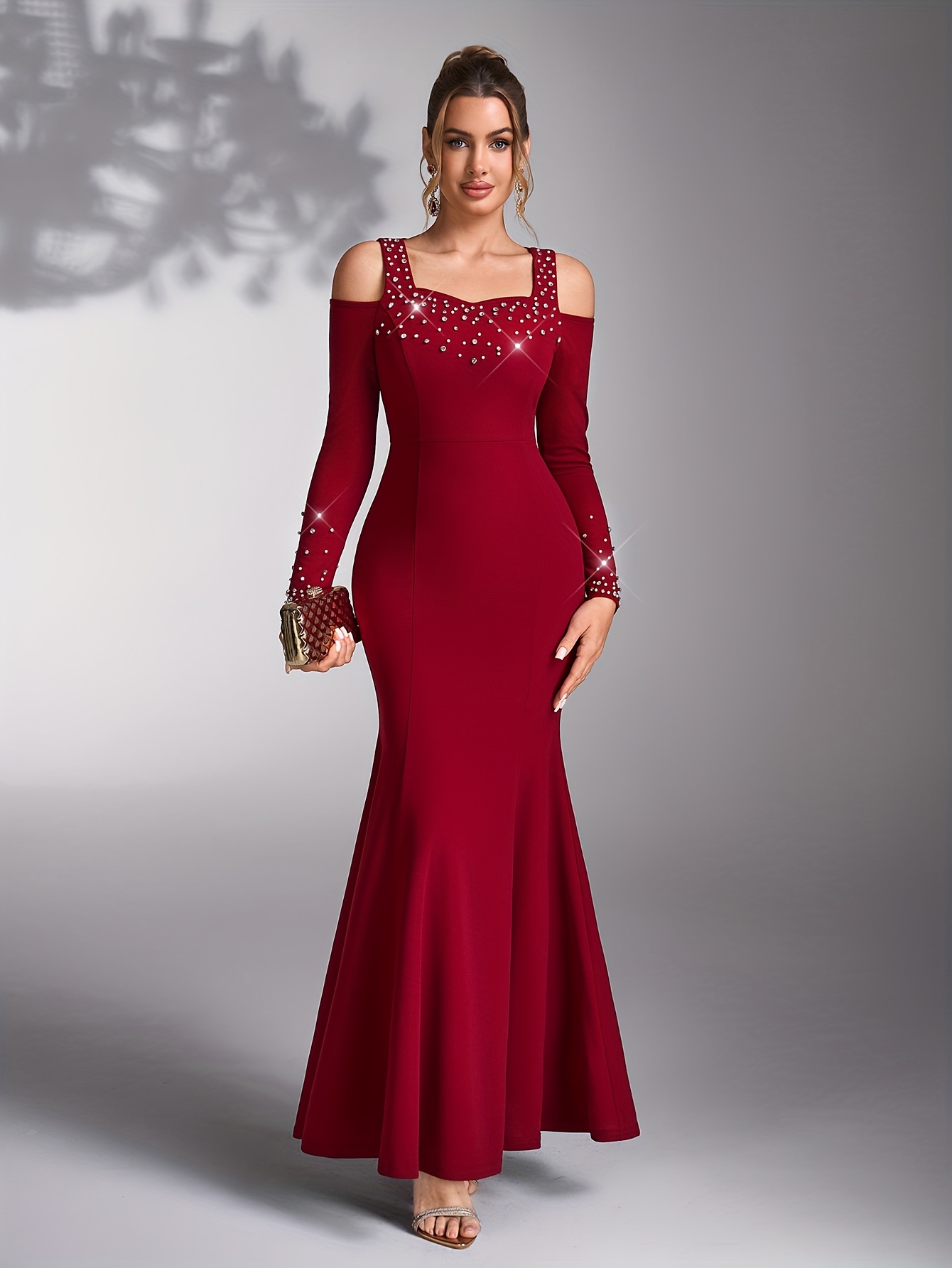 red bridesmaid dresses ireland Charming Long A-line Beautiful Bridesmaid Dresses For Women main image 0