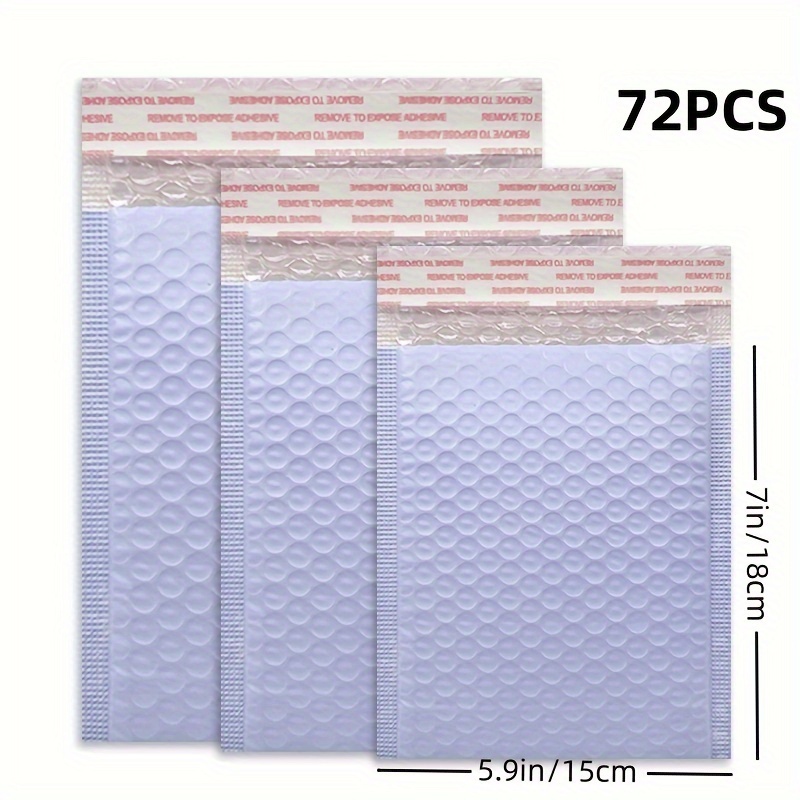 E-shop Helllila Bubble Mailers - Langlebige PE-Aufbewahrungs- & Versandumschläge für Schmuck, Kleidung und Schuhe