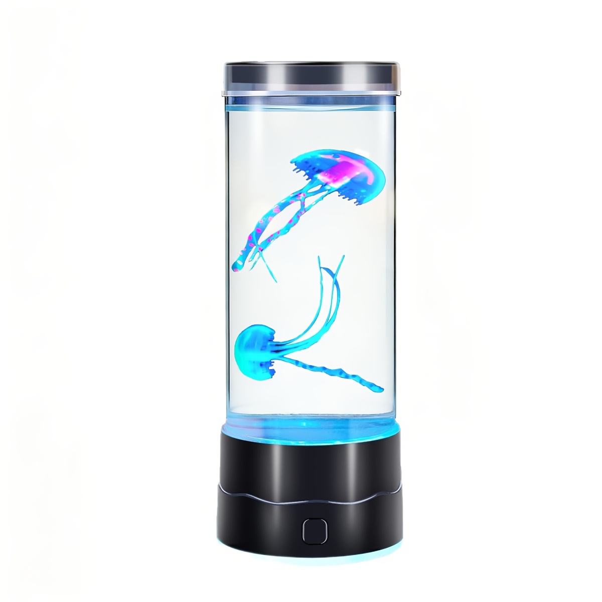 TEMU 1pc Jellyfish Lamp That Features A Of Color-changing Effects, Lighting Fixtures,equipped With A Brushless Motor,connect Supply With A Usb Cable,