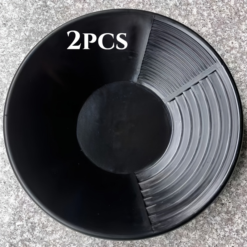 TEMU 2pcs Outdoor Golden Panning Essential! Thickened Wear-resistant , Efficient Golden Filtration By With No Effort Multi-functional : Dual Use For
