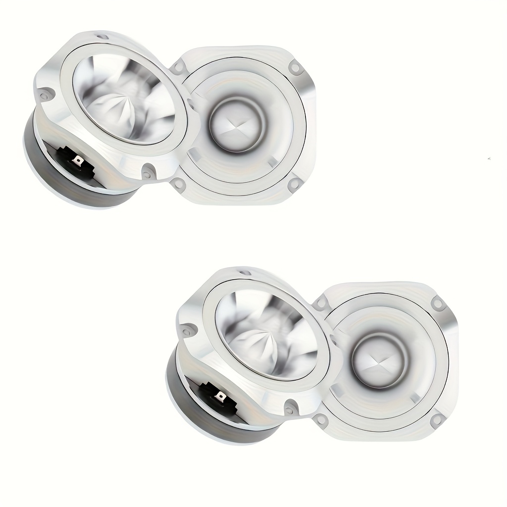 4”Aluminum Super Bullet Tweeter Shallow Mount 650W 6Ohm Car/Home