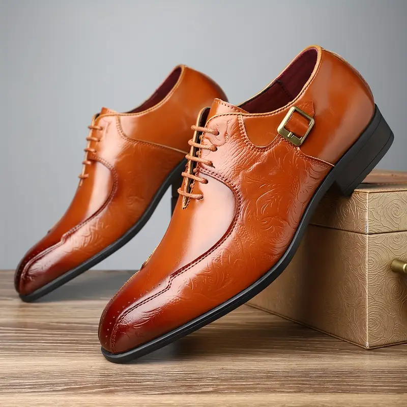 27020 1 pair mens business casual dress shoes suit - Temu 27020 1 pair mens business casual dress shoes suit - Temu