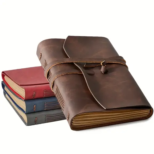 genuine leather journal notebook mothers day gifts journals for writing vintage journal for women gifts for man artist travel journal teacher appreciation gifts and closeout