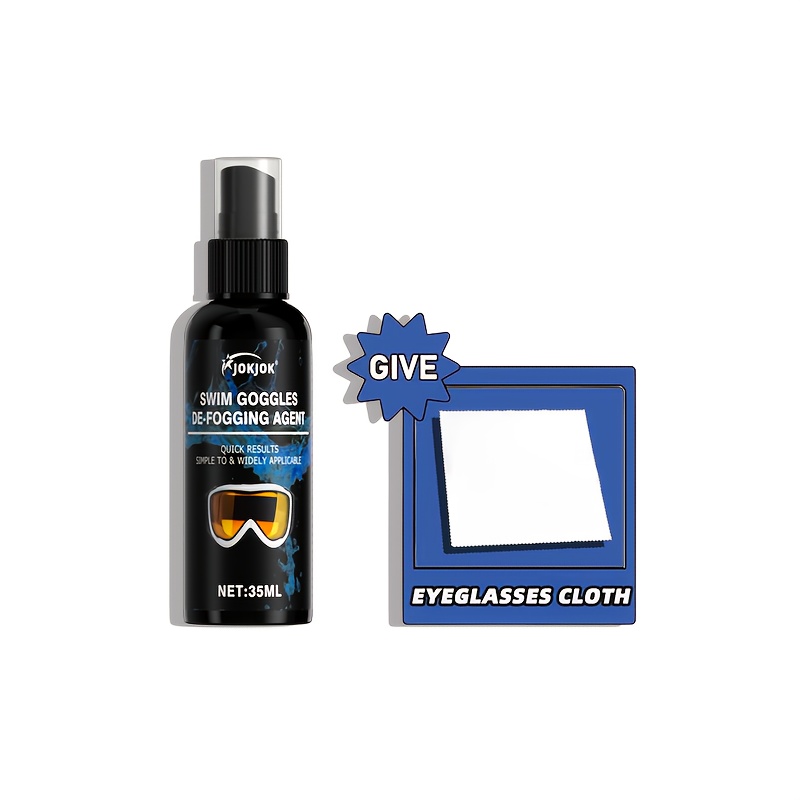 Advanced Anti-fogging Agent For Swimming Goggles, Anti-fogging For Eyeglasses, Suitable For Swimming Goggles, Goggles, Sunglasses, Eyeglasses, And Diving Goggles, Long-lasting Anti-fogging When
