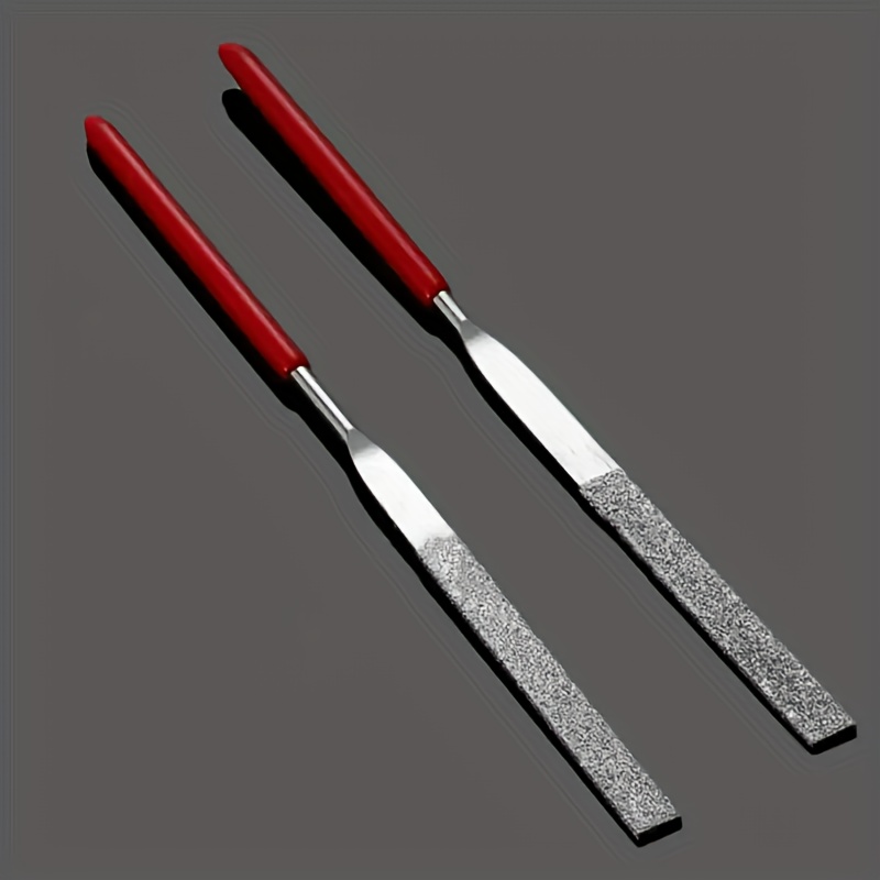 1pc/2pcs Precision File Set - Hand, Foot And Nail Care, Unfeeling, Smooth End, Professional Grinding And Polishing Of Nail