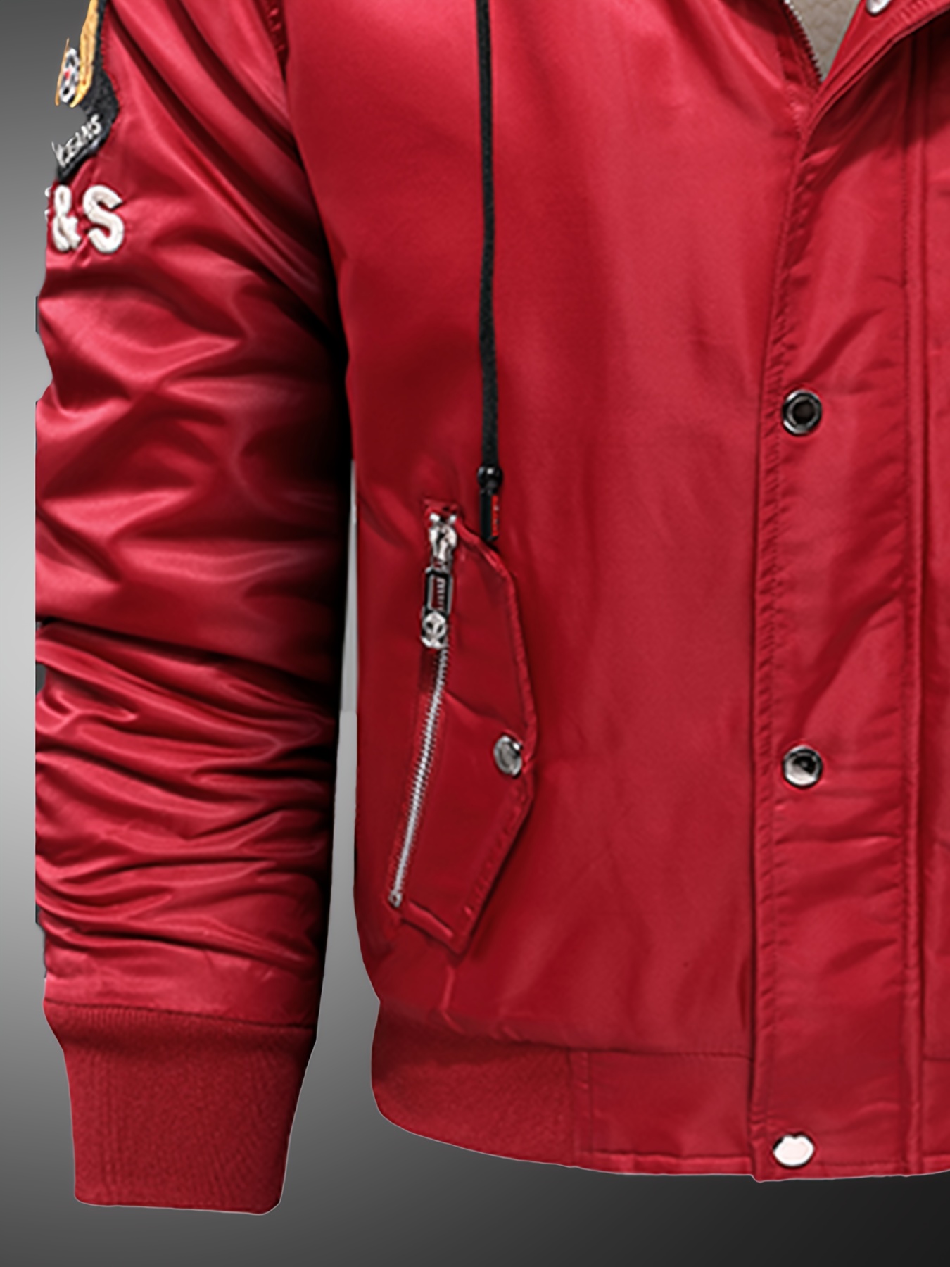 Heren Winter Nieuwe Koreaanse Stijl Met Capuchon Jack Met Faux Fur Collar, Casual Mode Trendy Jas