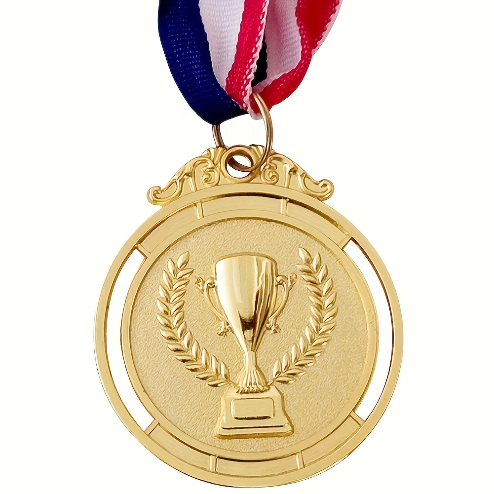 TEMU 1 Customizable Laser-engraved Sports Marathon Medal Commemorative Plaque, Running Memorabilia, Athletic , Laserengraved Design, Elegant Trophy,
