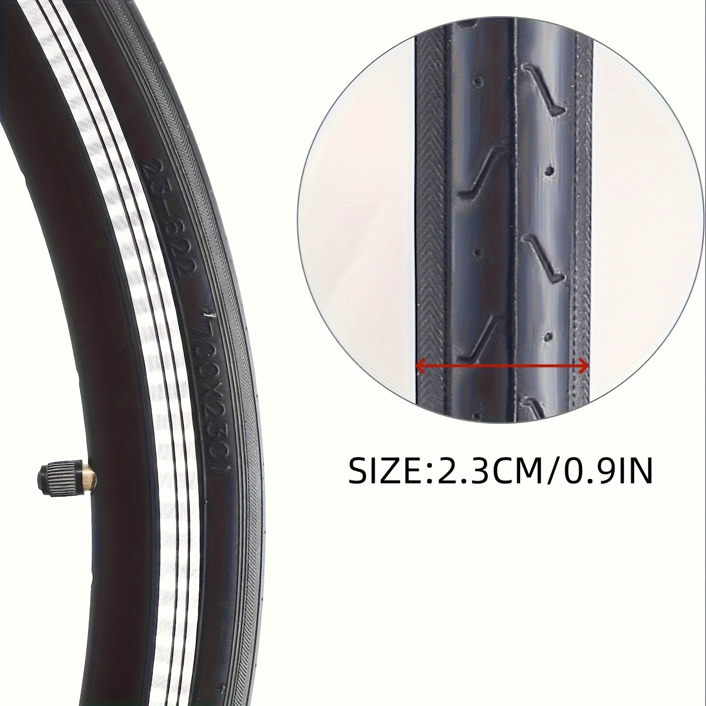 1pz/2pz pneumatici 700x23c 23 622 bicicletta ciclismo Temu Italy