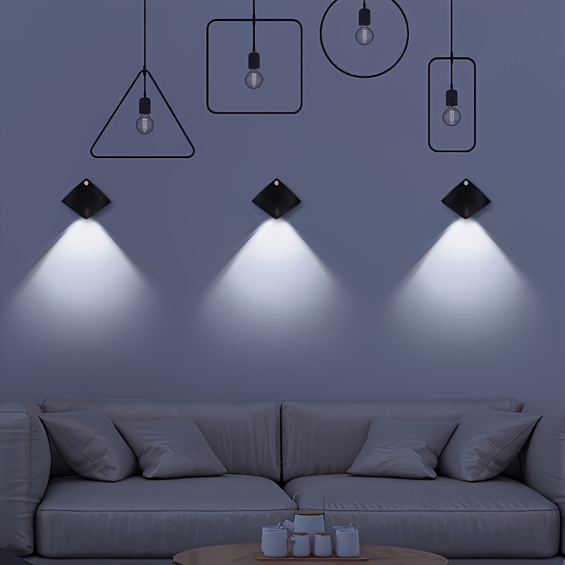 4pcs Modern Style Motion Sensor Wall Lamp