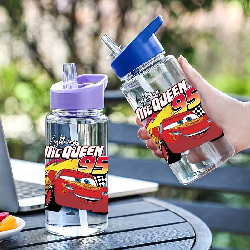 1pc     cold water bottle plastic water   top straw type reusable 500ml 16 9oz suitable for outdoor activities durable easy to clean lightweight and portable saving space an ideal gift for holiday parties