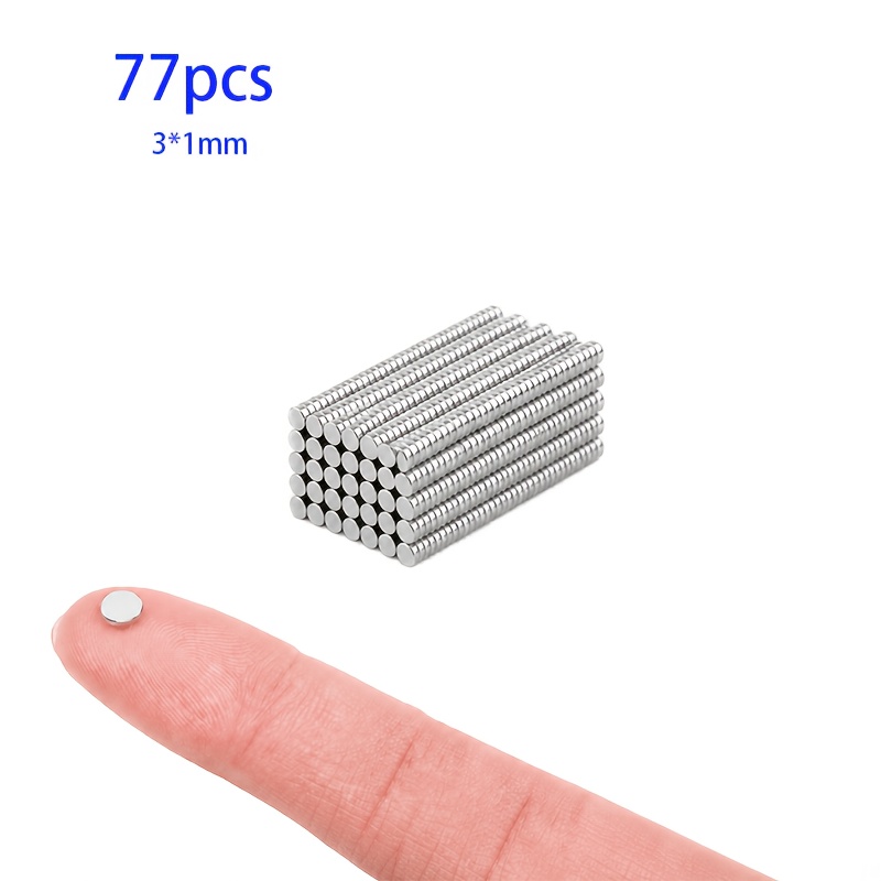 TEMU Gossfen 3 X 1mm Refrigerator Magnets, With Multiple Options Your Needs, Suitable For Home Kitchens, Offices, Magnetic Bookmarks, Notebooks,