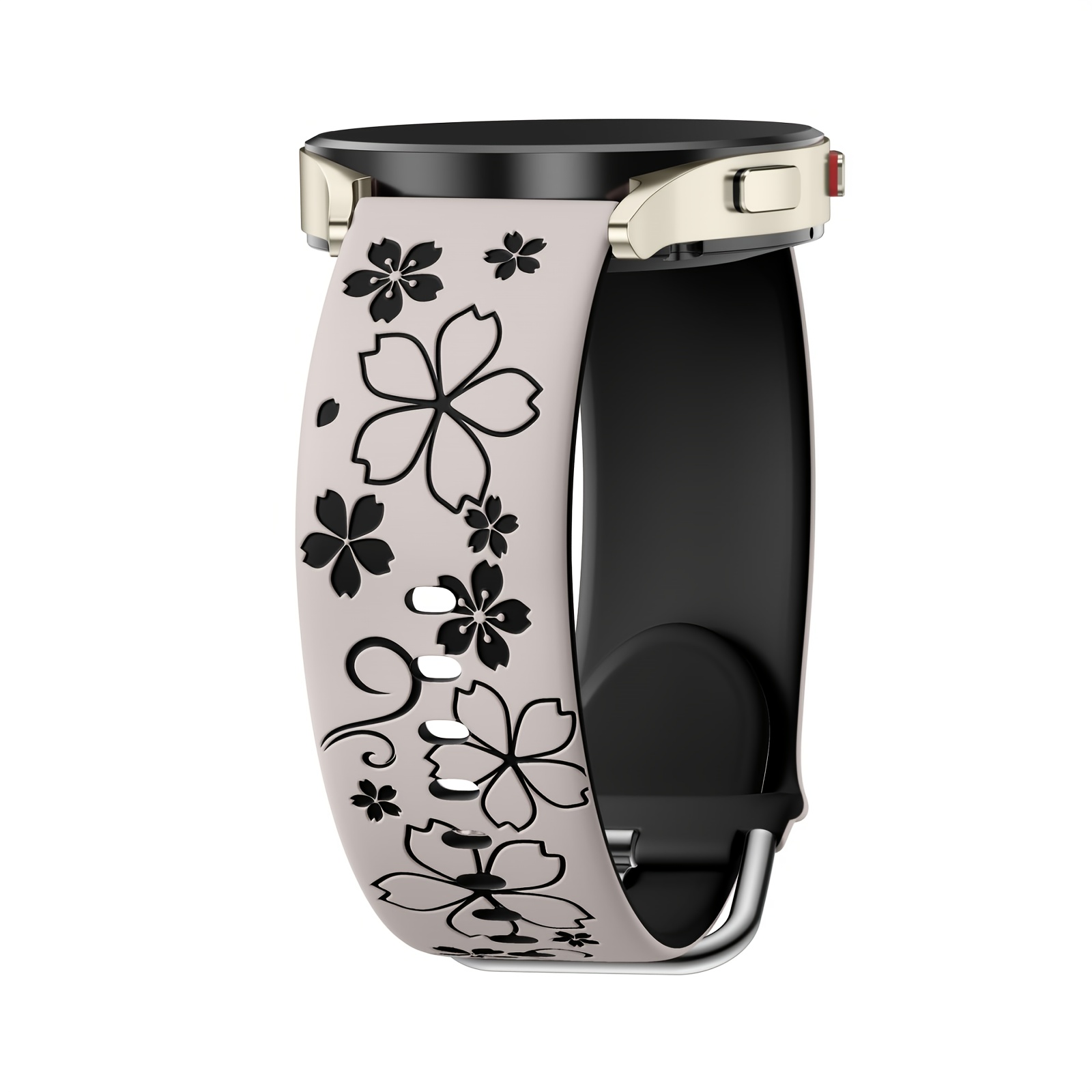 

Floral Engraved Band For 7 Band 6 4 5 40mm 44mm//6 4 Classic/active 2, 20mm Cute Silicone Sport Strap Watch Bands Women Men