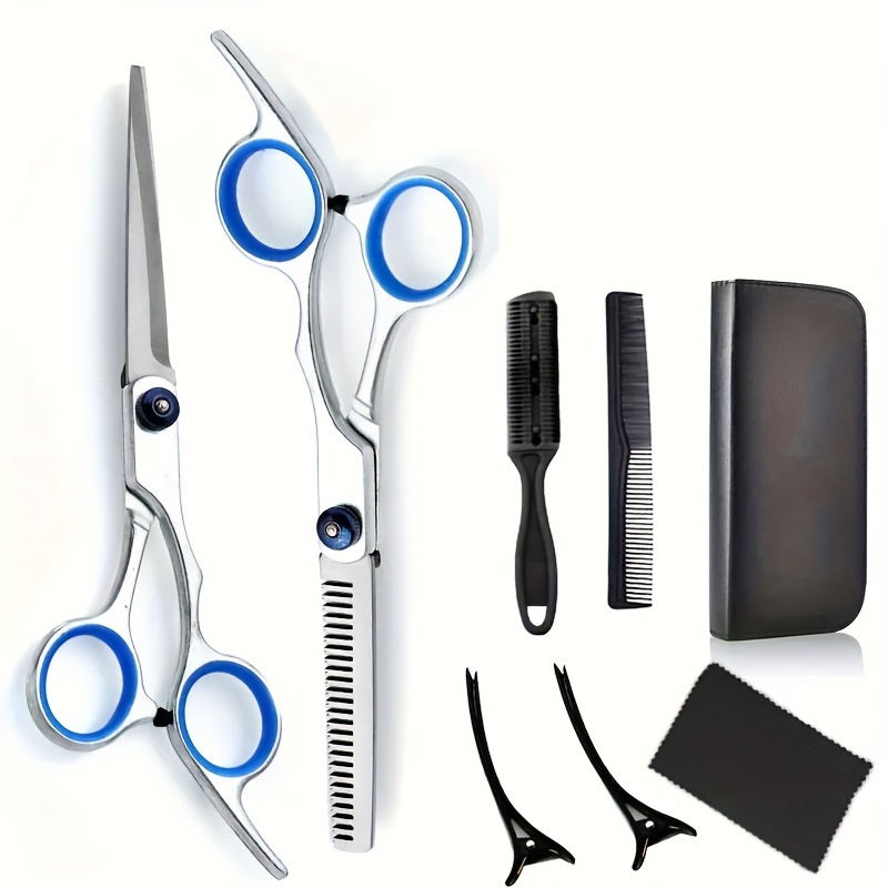 Professional Barber Hair outlets Cutting Thinning Scissors Shears Set Hairdressing Salon