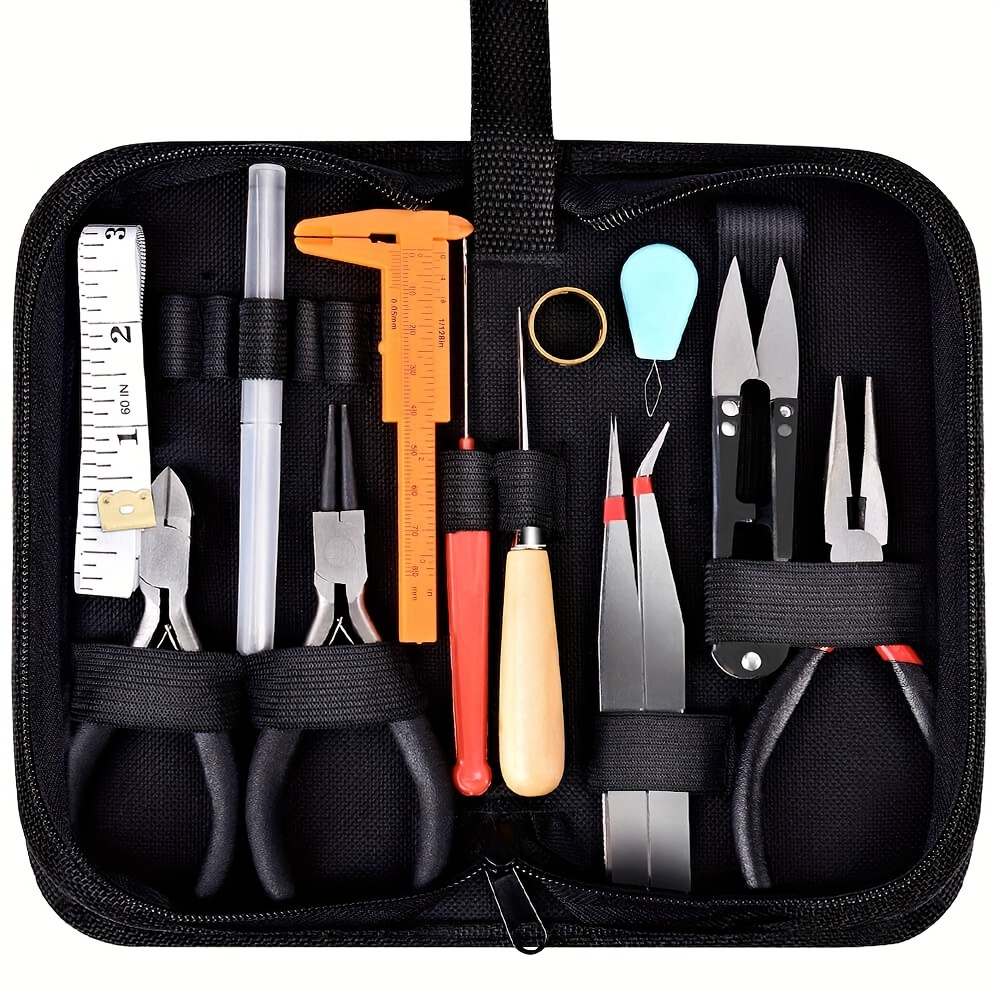 

19pcs Jewelry Making Kit, Portable And Compact Jewelry Repair Kit, For Jewelry Making And Repair