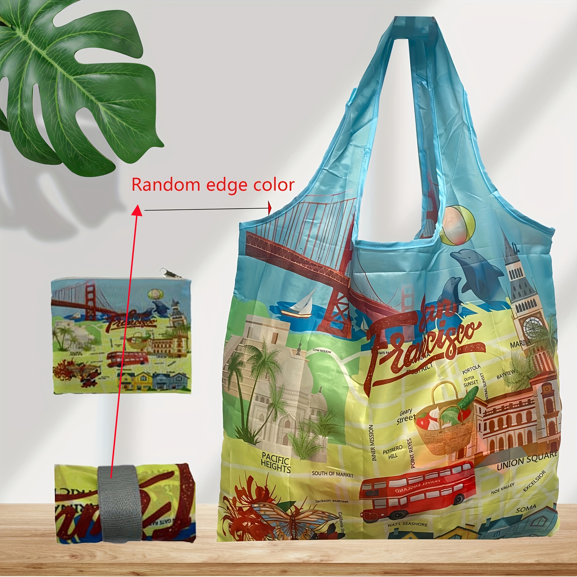 Museum Van Gogh Famous Painting Series Shopping Bag Folding - Temu