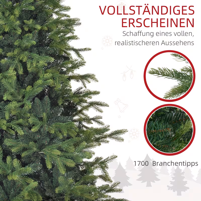 extra tall 180cm modern artificial christmas tree with 1700 tips heavy duty metal base sturdy construction for large spaces elegant tree with branches easy assembly no needed indoor outdoor holiday decor for home office party ideal for christmas thanksgiving halloween new years heavy duty standing decoration christmas tree pre lit christmas tree topper christmas decoration for home indoor outdoor christmas tree pencil christmas tree 6