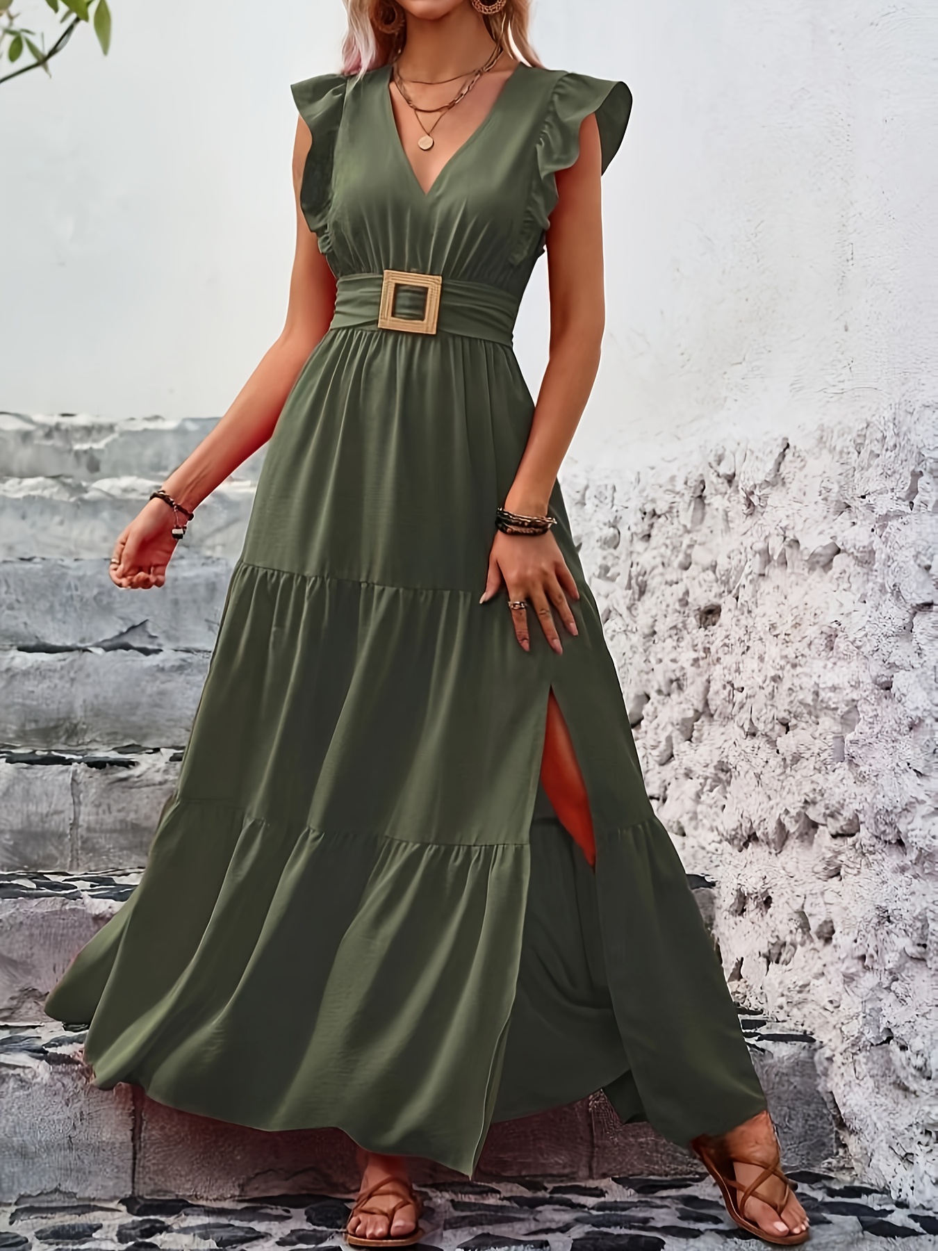 green prom dress with flowers Zapakasa Flower Green Prom Dress A-Line Tulle Floor-Length Sweetheart Ball Gown  Dress