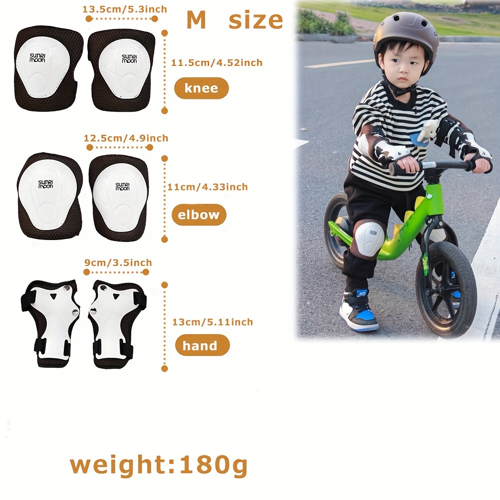 Kids Protective Gear Set Skateboarding Bmx Roller Skating - Temu