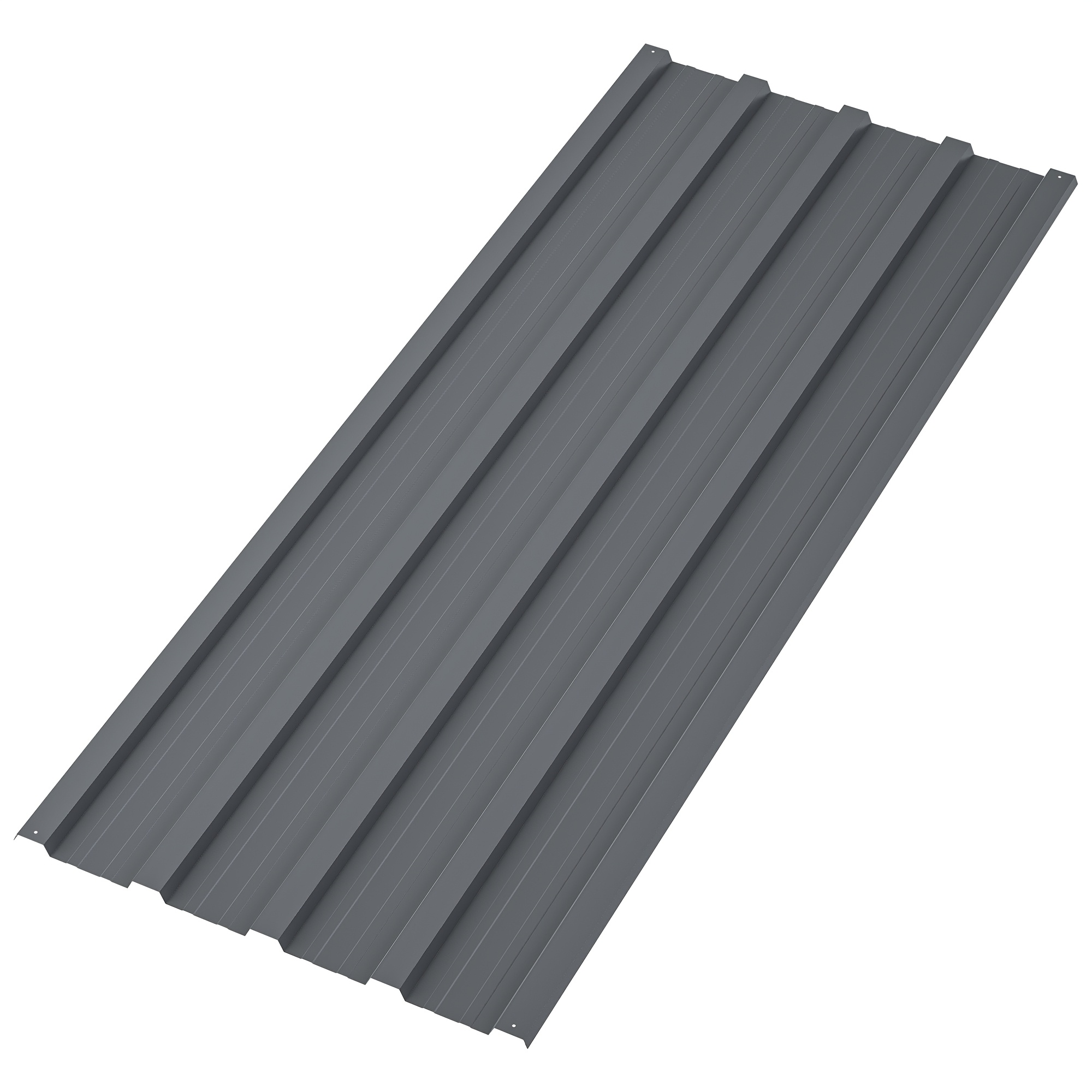 

22pcs Set Of Non-standard Metal Sheets, Trapezoidal Metal Sheets With Screws, Sheet Metal Roof Panels, Roof Sheets, Steel Sheets, Alloy Steel, Gray, 10,12m²