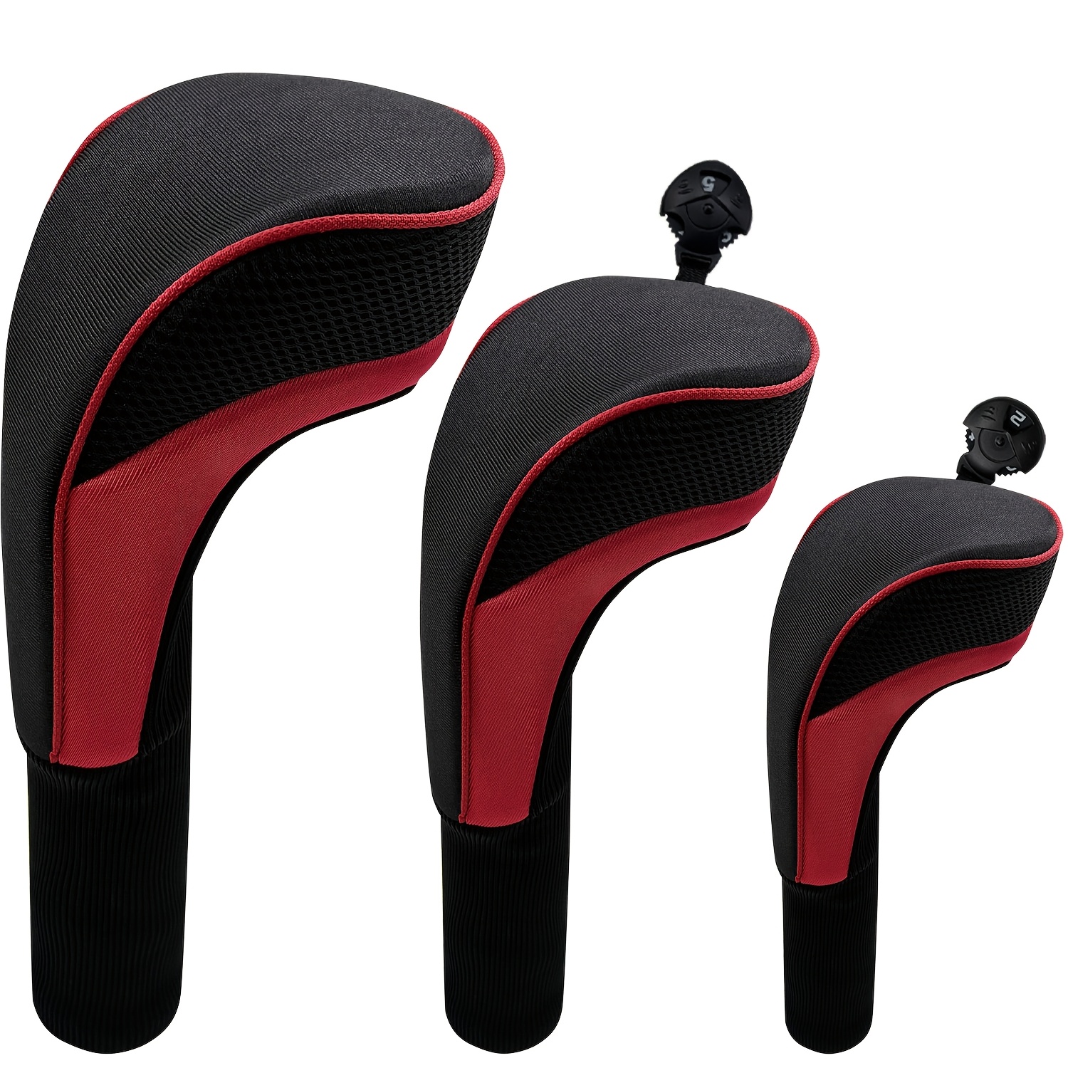 TEMU 3 Fundas de Cabeza de Intercambiables, Adecuadas para Palos de y Driver, Accesorios de