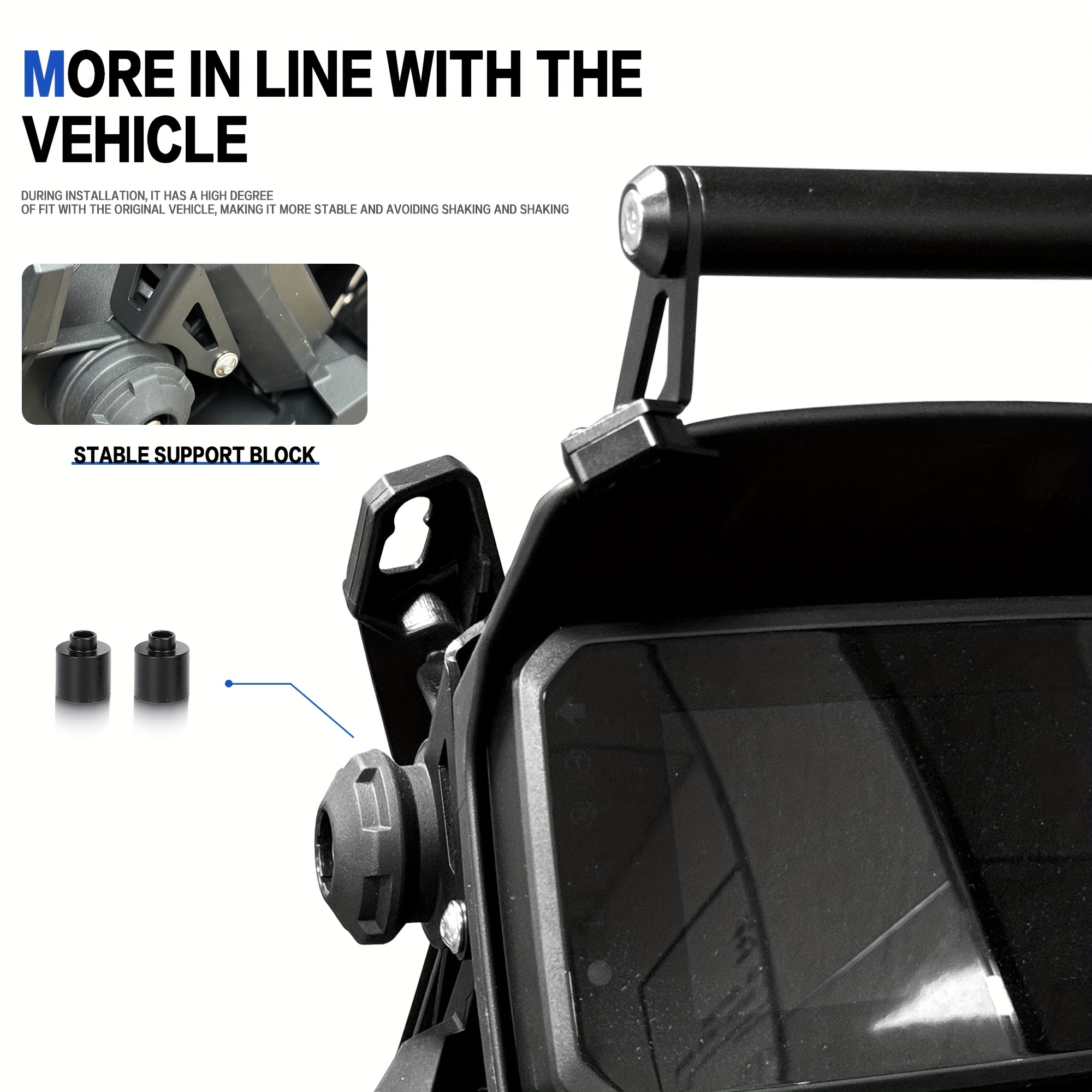 Soporte GPS Para Móvil Honda ADV350 2022-2025 – Base 22 Mm Para Manillar – Instalación Sencilla