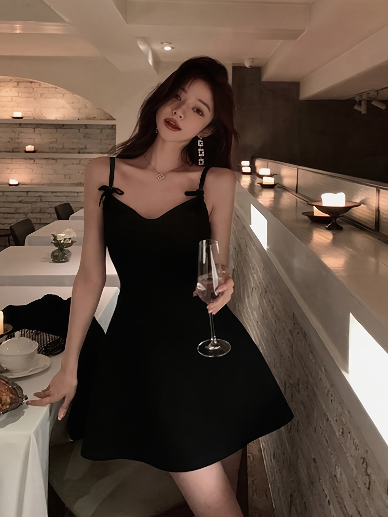 princess polly baby blue dress Black Short Cocktail Dress