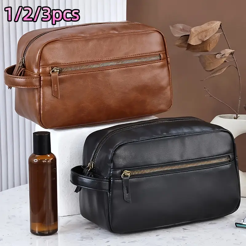 1/2/3pcs British Style *'s Toiletry Bag, Wash Bag, Travel Bathroom Bag *'s Travel Kit Pouch, Shaving Bag for * & Travel, Portable Compart*t Storage, Large Capacity Travel Toiletry Organizer 1/2/3pcs British Style *'s Toiletry Bag, Wash Bag, Travel Bathroom Bag *'s Travel Kit Pouch, Shaving Bag for * & Travel, Portable Compart*t Storage, Large Capacity Travel Toiletry Organizer