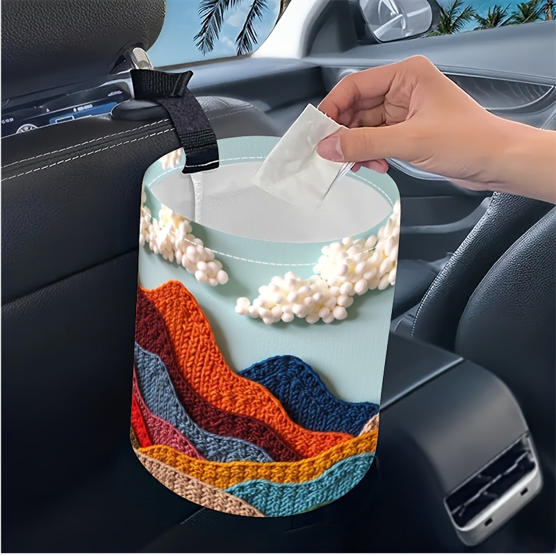 poubelle voiture pliable couvercle poubelle en Temu Luxembourg - Main Image